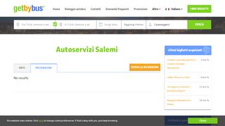 
                            13. Autoservizi Salemi Masala, servizi di trasporto e informazioni - GetByBus