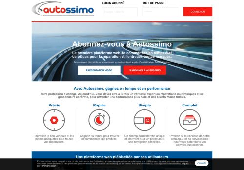 
                            1. Autossimo public - Accueil Autossimo