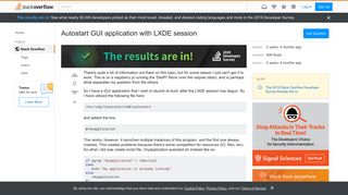 
                            9. Autostart GUI application with LXDE session - Stack Overflow