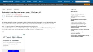 
                            5. Autostart von Programmen unter Windows 10 - Administrator