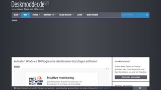 
                            3. Autostart Windows 10 Programme deaktivieren hinzufügen entfernen ...