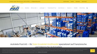 
                            2. Autoteile Post AG - Freier Ersatzteilgroßhandel für Citroen, Peugeot ...