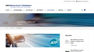 
                            5. Autoteilepilot (ATP) - Wacker+Doebler - Fahrzeugteile ...