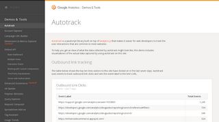 
                            13. Autotrack — Google Analytics Demos & Tools