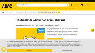 
                            9. Autoversicherung - online berechnen | ADAC