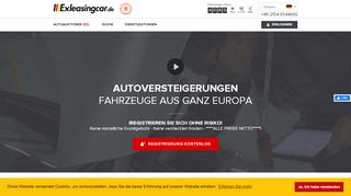 
                            13. Autoversteigerung | Exleasingcar.de | Europe autoauktionen