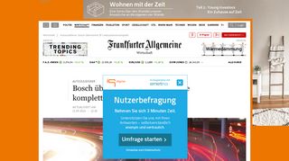 
                            10. Autozulieferer: Bosch übernimmt ZF Lenksysteme komplett - Wirtschaft ...
