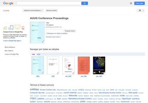 
                            12. AUUG Conference Proceedings