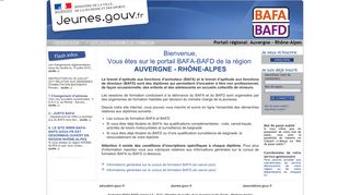 
                            6. Auvergne-Rhône-Alpes - Internet BAFA/BAFD - Ministère des Sports ...