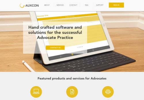 
                            2. Auxcon Advocate Software and Services, South Africa