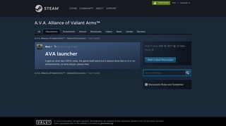 
                            3. AVA launcher :: A.V.A. Alliance of Valiant Arms™ General ...