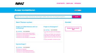 
                            7. Avaaz kontaktieren