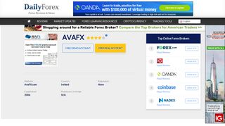 
                            6. AVAFX Review – Forex Brokers Reviews & Ratings | DailyForex.com