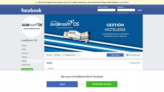 
                            10. AvailRoom OS - About | Facebook