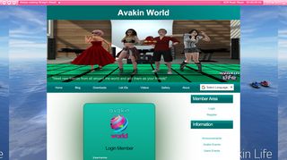 
                            3. Avakin World - Login Member