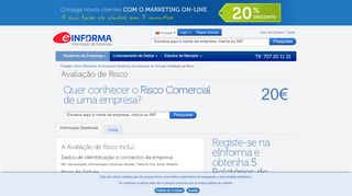 
                            10. Avaliação de Risco - eInforma - Relatórios comerciais | Directório de ...