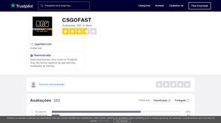 
                            9. Avaliações de CSGOFAST | Leia as avaliações sobre csgofast.com