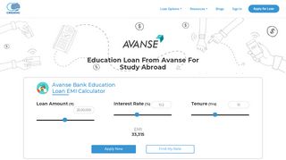 
                            6. Avanse Education Loan | Avanse Student Loan | Credenc