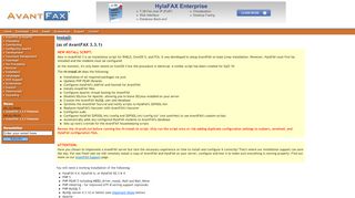 
                            9. AvantFAX.com - Install - What is AvantFAX?