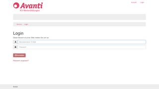 
                            6. Avanti Campus | Login