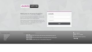 
                            3. Avanza Support - Login