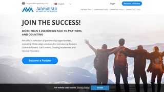 
                            3. AvaPartner: Forex Affiliate Program for Experts & Beginners