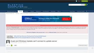 
                            4. Avast and Windows Update can't connect to update server - Virus ...