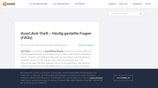 
                            4. Avast Anti-Theft – Häufig gestellte Fragen (FAQs) | Offizieller Avast ...