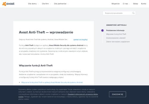 
                            4. Avast Anti-Theft — Wprowadzenie | Oficjalna pomoc techniczna Avast