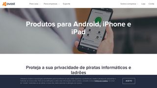 
                            4. Avast – Antivírus e segurança para dispositivo móvel para 2017