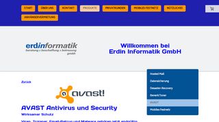 
                            7. AVAST Antivirus und Security - Erdin Informatik GmbH