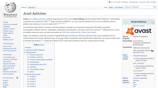 
                            11. Avast Antivirus - Wikipedia, la enciclopedia libre