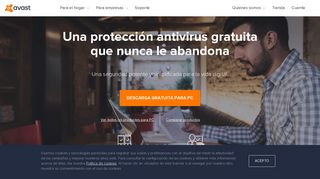 
                            3. Avast | Bajar VPN y antivirus gratis | 100 % gratuito y sencillo