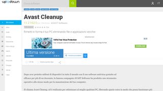 
                            5. Avast Cleanup 11.2.162.0 - Download in italiano