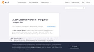 
                            9. Avast Cleanup Premium - Perguntas frequentes | Suporte oficial da ...