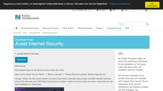 
                            10. Avast Internet Security - Naga Technologies