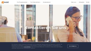 
                            5. Avast Kontakt mit uns | Kontakt mit AVAST Software