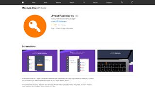 
                            11. Avast Passwords on the Mac App Store - iTunes - Apple