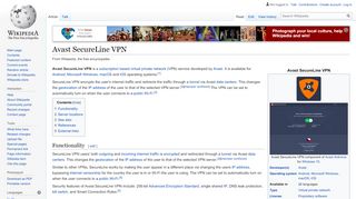 
                            11. Avast SecureLine VPN - Wikipedia