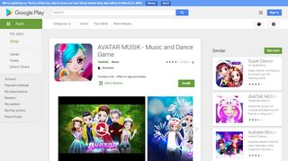 
                            6. Avatar Musik - Ứng dụng trên Google Play