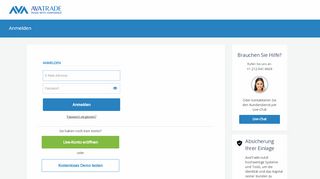 
                            1. AvaTrade: Eröffnen Sie ein Live Konto zum Forex handeln