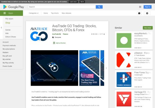 
                            9. AvaTradeGO - Trading App - Apps on Google Play