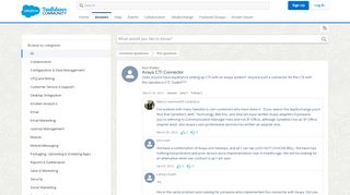 
                            11. Avaya CTI Connector - Answers - Salesforce Trailblazer Community