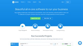 
                            2. Avaza - Project Management, Timesheets & Invoices for Teams