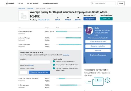 
                            12. Average Regent Insurance Salary - PayScale