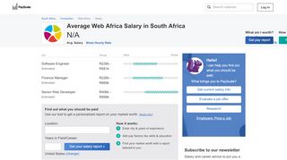 
                            13. Average Web Africa Salary - PayScale