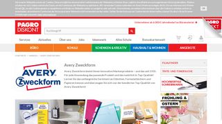 
                            7. Avery Zweckform - Marken - Pagro