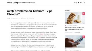 
                            10. Aveți probleme cu Telekom Tv pe Chrome? - rivi.ro | blog