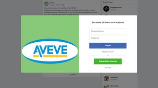 
                            7. Aveve - En exclusivité pour les membres My AVEVE !... | Facebook