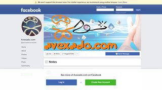 
                            7. Avexado.com - Notes | Facebook